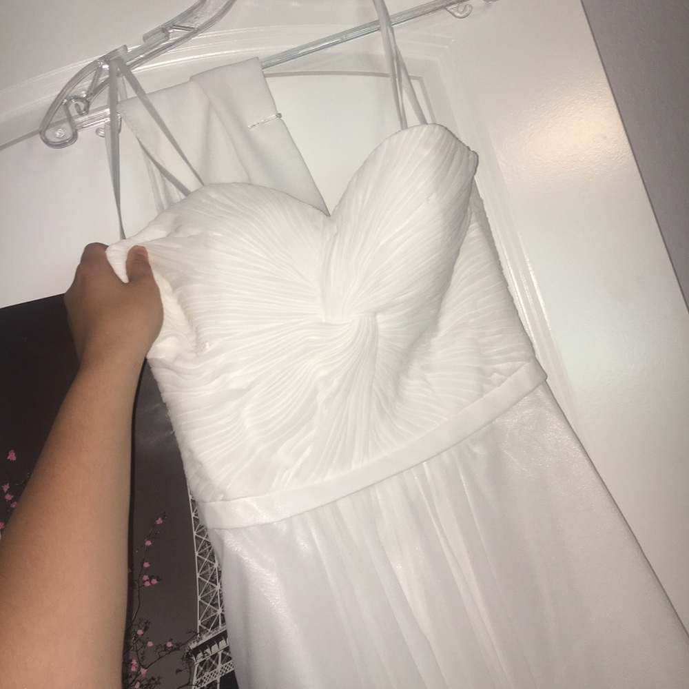 Short White Dress!